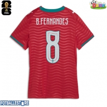 Portugal Bruno Fernandes #8 Hjemmedrakt Dame VM 2026 Kortermet